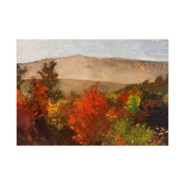 92409-21.jpg Autumn Treetops by Winslow Homer Poster