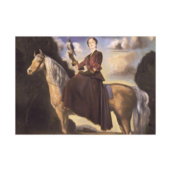 92409-218.jpg Equestrian Fantasy Portrait of Lady Dunn by Salvador Dali Poster