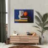 92409-270.jpg Arrangement with White Jug, Orange and Book by Vilhelm Lundstrøm Poster
