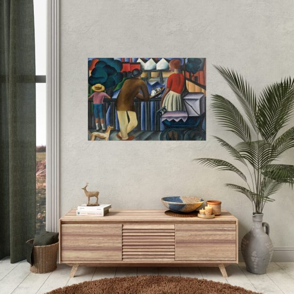 Urban theme by Gejza Schiller Poster