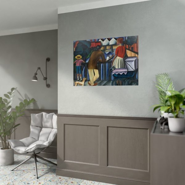 Urban theme by Gejza Schiller Poster
