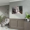 White Bengal Tiger Poster