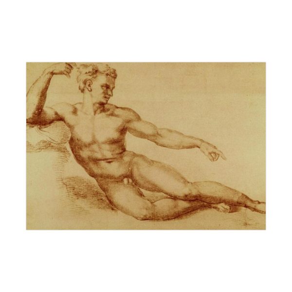 92409-347.jpg Studio di Nudo by Michelangelo Buonarroti Poster