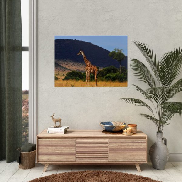 92409-405.jpg Giraffe in Savanna Poster