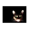 92409-419.jpg Bengal Cat in the Dark Poster