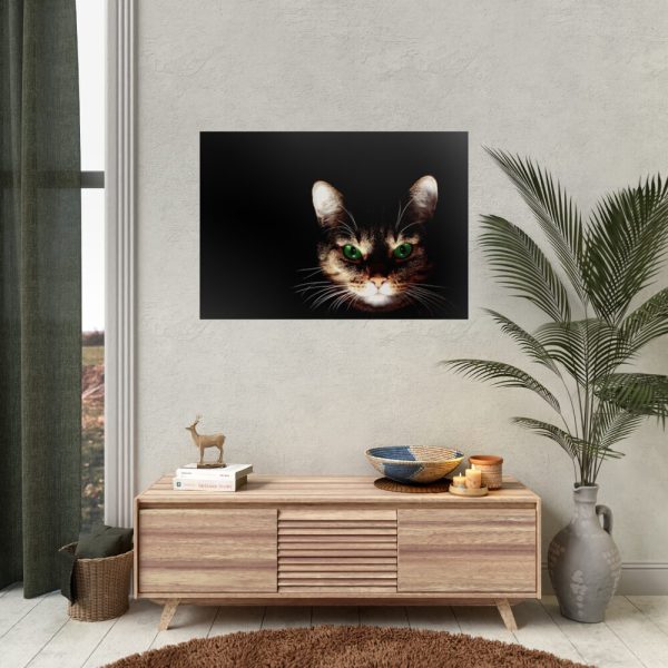 92409-420.jpg Bengal Cat in the Dark Poster