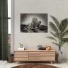 Lion with Cubs Poster