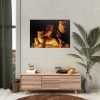 92409-441.jpg A Pride Of Lions by Jean Baptiste Huet Poster
