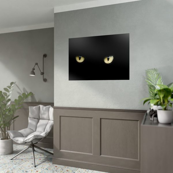 92409-448.jpg Black Bombay Cat Poster