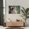 92409-453.jpg Cat and Lavender Poster