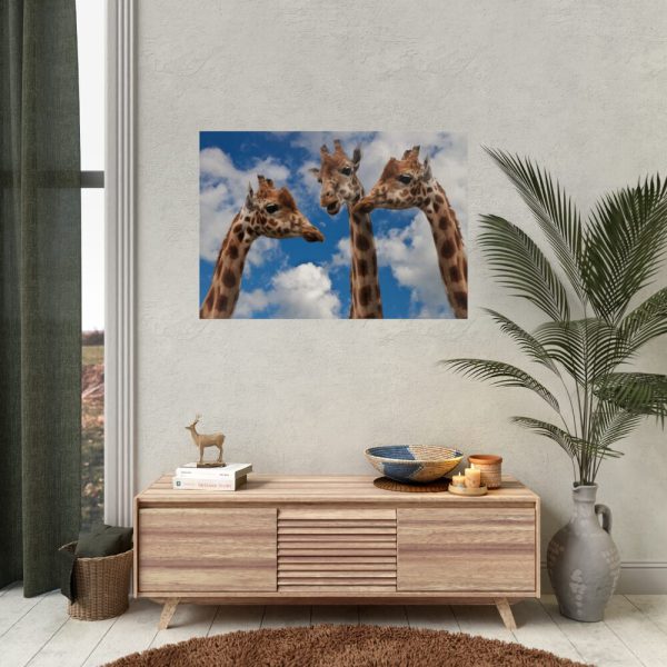 92409-465.jpg Giraffe Tower, Animal Family Poster