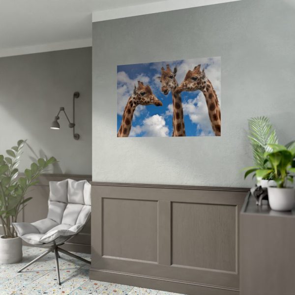 92409-466.jpg Giraffe Tower, Animal Family Poster