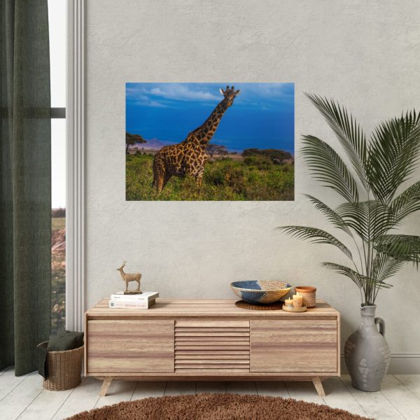 92409-468.jpg Giraffe in the Wild Poster