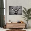 92409-474.jpg Giraffe in Monotone Poster