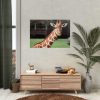 92409-477.jpg Giraffe at The Montgomery Zoo in Oak Park Poster