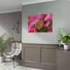 92409-490.jpg Butterfly on Pink Flower Poster