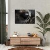 Giraffe Black Eye Poster
