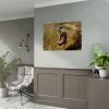 92409-59.jpg Lion Roar Wild Life Poster