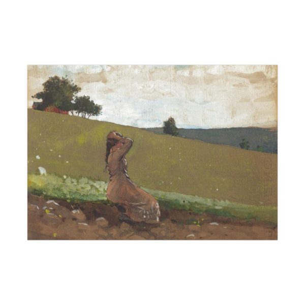 92409-6.jpg The Green Hill by Winslow Homer Poster
