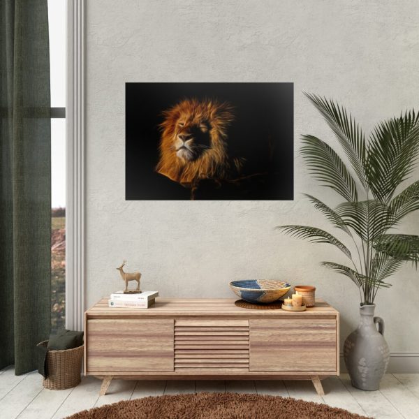 Wild Lion Poster