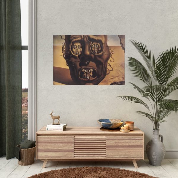 92409-67.jpg The Face of War by Salvador Dali Poster