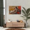 92409-87.jpg A Hound and a Bearded Collie by John Frederick Herring Poster