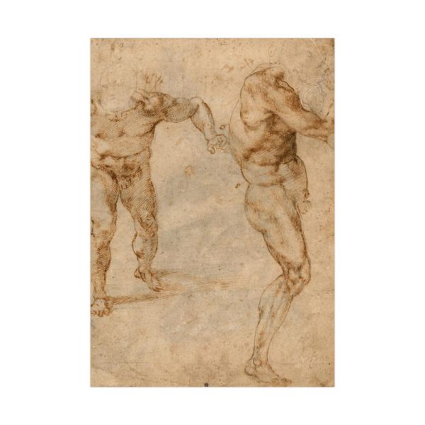 92410-135.jpg Two Nude by Michelangelo Buonarroti Poster