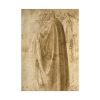 92410-162.jpg Three Standing Men in Wide Cloaks by Michelangelo Buonarroti Poster