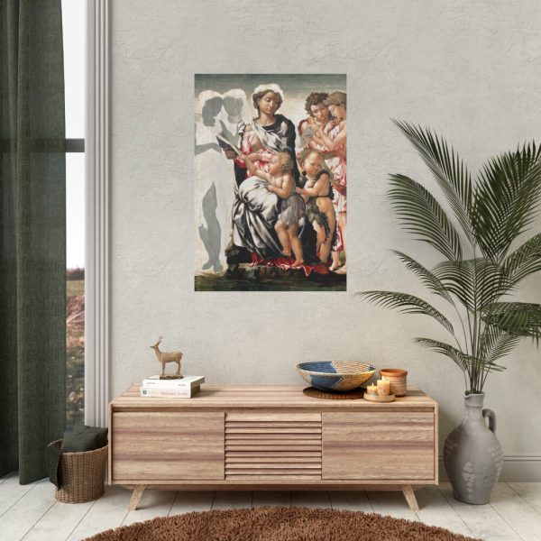 Manchester Madonna by Michelangelo Buonarroti Poster