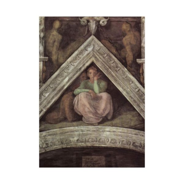 92410-174.jpg Ceiling Fresco in the Sistine Chapel by Michelangelo Buonarroti Poster