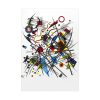 92410-18.jpg Lithographie fur die Vierte Bauhausmappe by Wassily Kandinsky Poster
