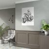 92410-185.jpg Biker Riding Motorcycle Poster