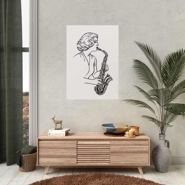 92410-187.jpg Saxophonist Poster