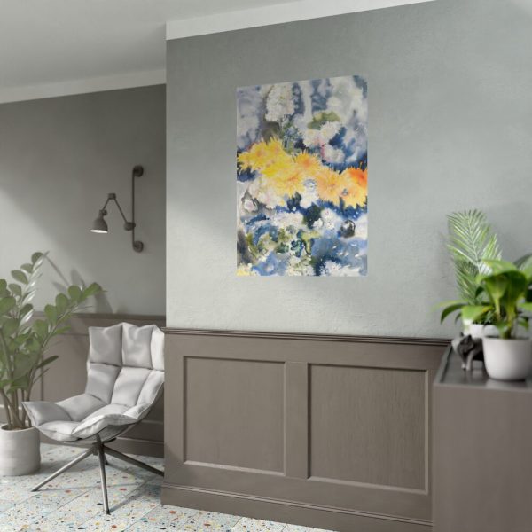 92410-2.jpg Yellow and Blue by Charles Demuth Poster