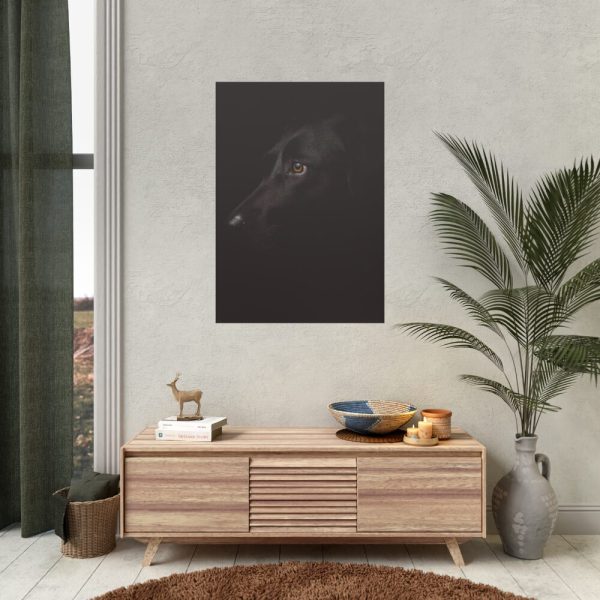 92410-214.jpg Black Labrador Retriever Dog Poster