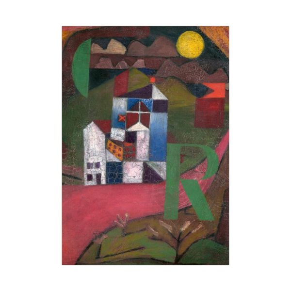 Villa R by by Paul Klee Poster