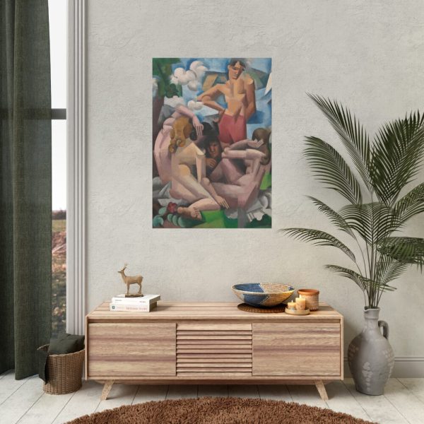 The Bathers by Roger de La Fresnaye Poster