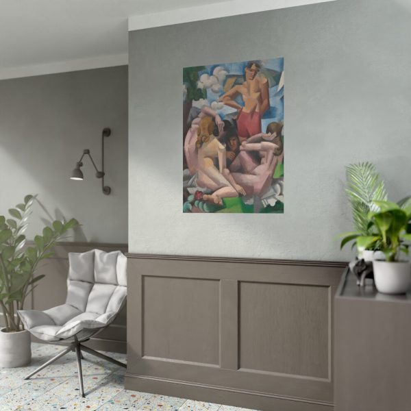 The Bathers by Roger de La Fresnaye Poster