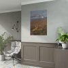 92410-239.jpg A Tiger Among Rushes In The Moonlight Poster