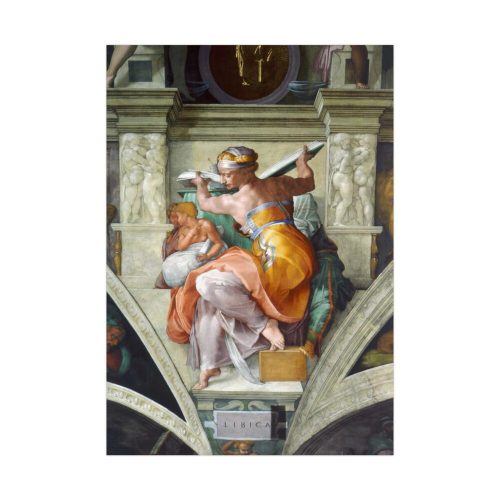 Libyan Sibylesby Michelangelo Buonarroti Poster