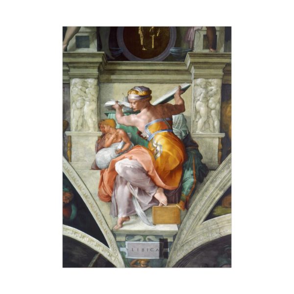 92410-246.jpg Libyan Sibylesby Michelangelo Buonarroti Poster