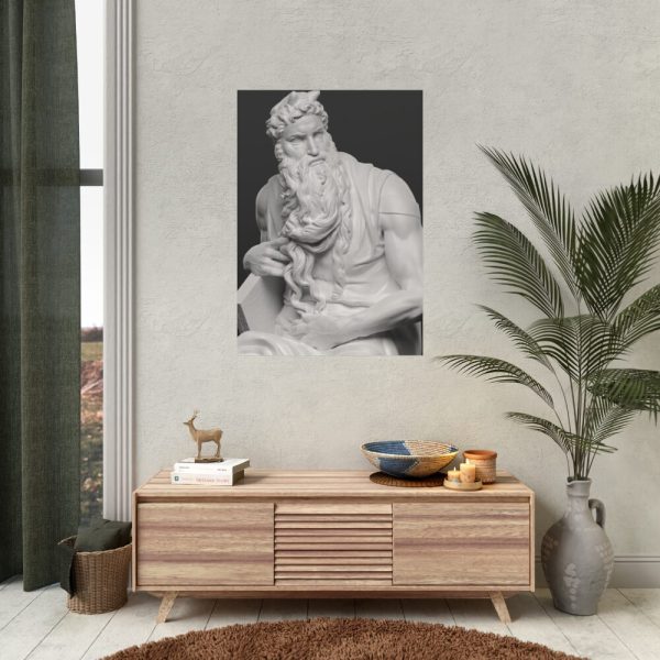 92410-250.jpg Moses by Michelangelo Buonarroti Poster