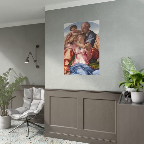 92410-260.jpg Doni Tondo by Michelangelo Buonarroti Poster