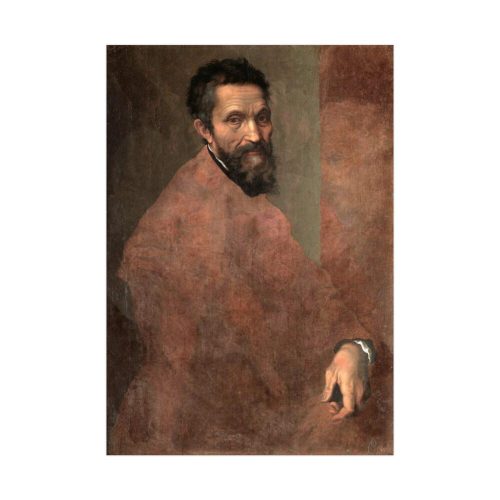 Portrait of Michelangelo Buonarroti Poster