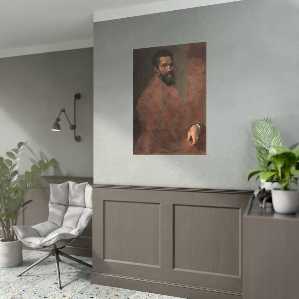 92410-263.jpg Portrait of Michelangelo Buonarroti Poster
