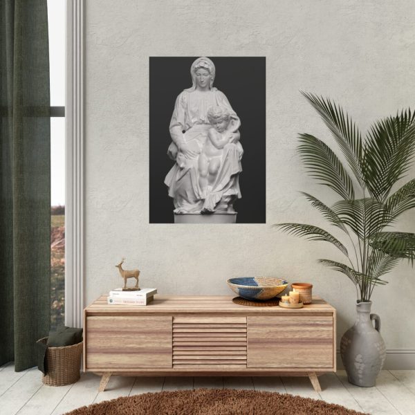 92410-265.jpg Mary Seated with Child by Michelangelo Buonarroti Poster