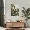 92410-292.jpg Giraffe from Johnson's Household Book of Nature by John Karst Poster