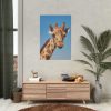 92410-310.jpg Giraffe Cameloparadalis Fauna Poster