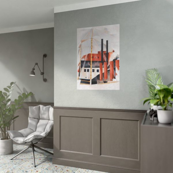 92410-38.jpg Piano Mover's Holiday by Charles Demuth Poster