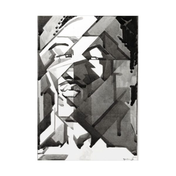 92410-54.jpg Self-Portrait Drawing by Reijer Stolk Poster